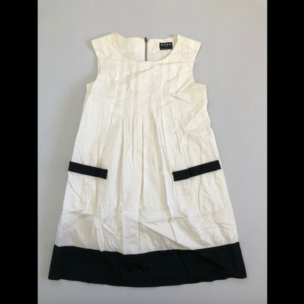 BCBG Women's White Sleeveless Dress Size 2